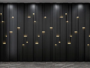 Wall decorative panel light Dynamic model Pre-Inst lighting 3D Model