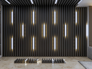 Decorative Wall Panel 3D wall panel 3d panel 3D Model