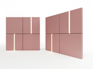 Decorative Wall Panel 3D wall panel 3d panel 3D Model