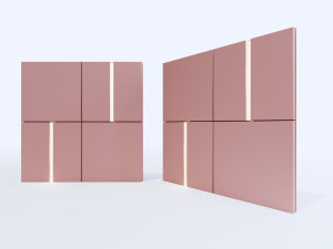Decorative Wall Panel 3D wall panel 3d panel Modelo 3D