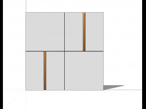 Decorative Wall Panel 3D wall panel 3d panel 3D Model