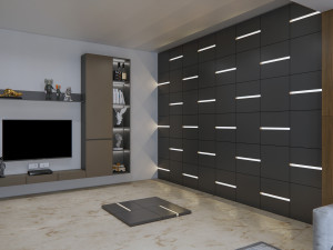 Decorative Wall Panel 3D wall panel 3d panel 3Dモデル