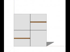 Decoratief wandpaneel 3D wandpaneel 3d paneel 3D Model