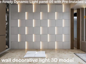Pannello murale decorativo Pannello murale 3D Pannello 3D Modello 3D