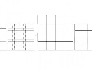 Pannello murale decorativo Pannello murale 3D Pannello 3D Modello 3D