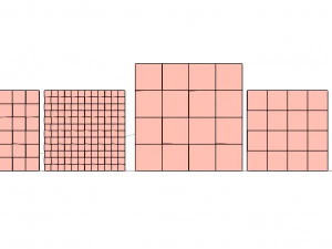 Pannello murale decorativo Pannello murale 3D Pannello 3D Modello 3D