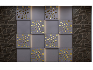 Decorative Wall Panel 3D wall panel 3d panel Modelo 3D