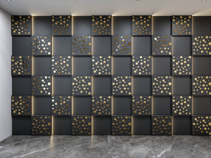 Decorative Wall Panel 3D wall panel 3d panel Modelo 3D