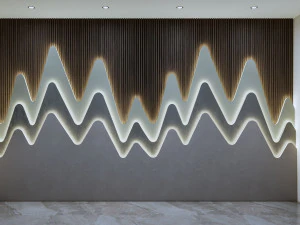 Decorative Wall Panel 3D wall panel 3d panel 3D Model
