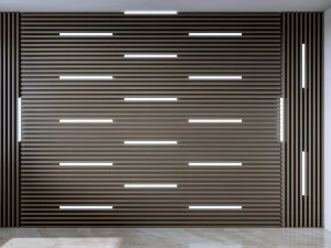 Pannello murale decorativo Pannello murale 3D Pannello 3D Modello 3D