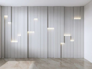 Painel de parede decorativo Painel de parede 3D Painel 3D Modelo 3D