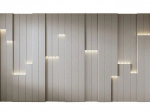 Painel de parede decorativo Painel de parede 3D Painel 3D Modelo 3D