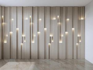 Painel de parede decorativo Painel de parede 3D Painel 3D Modelo 3D