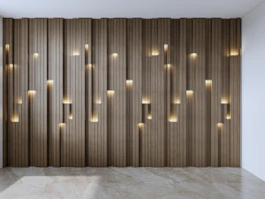 Painel de parede decorativo Painel de parede 3D Painel 3D Modelo 3D