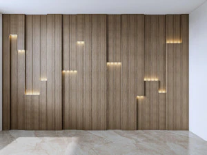 Painel de parede decorativo Painel de parede 3D Painel 3D Modelo 3D