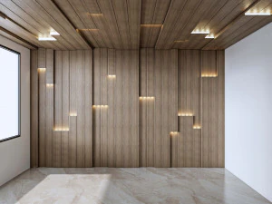 Painel de parede decorativo Painel de parede 3D Painel 3D Modelo 3D