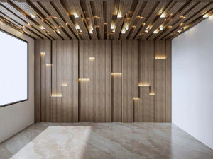 Painel de parede decorativo Painel de parede 3D Painel 3D Modelo 3D