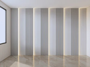 Painel de parede decorativo Painel de parede 3D Painel 3D Modelo 3D