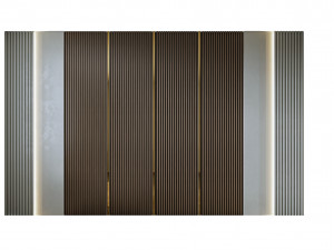Decorative Wall Panel 3D wall panel 3d panel 3D Model