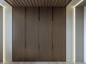 Decoratief wandpaneel 3D wandpaneel 3d paneel 3D Model