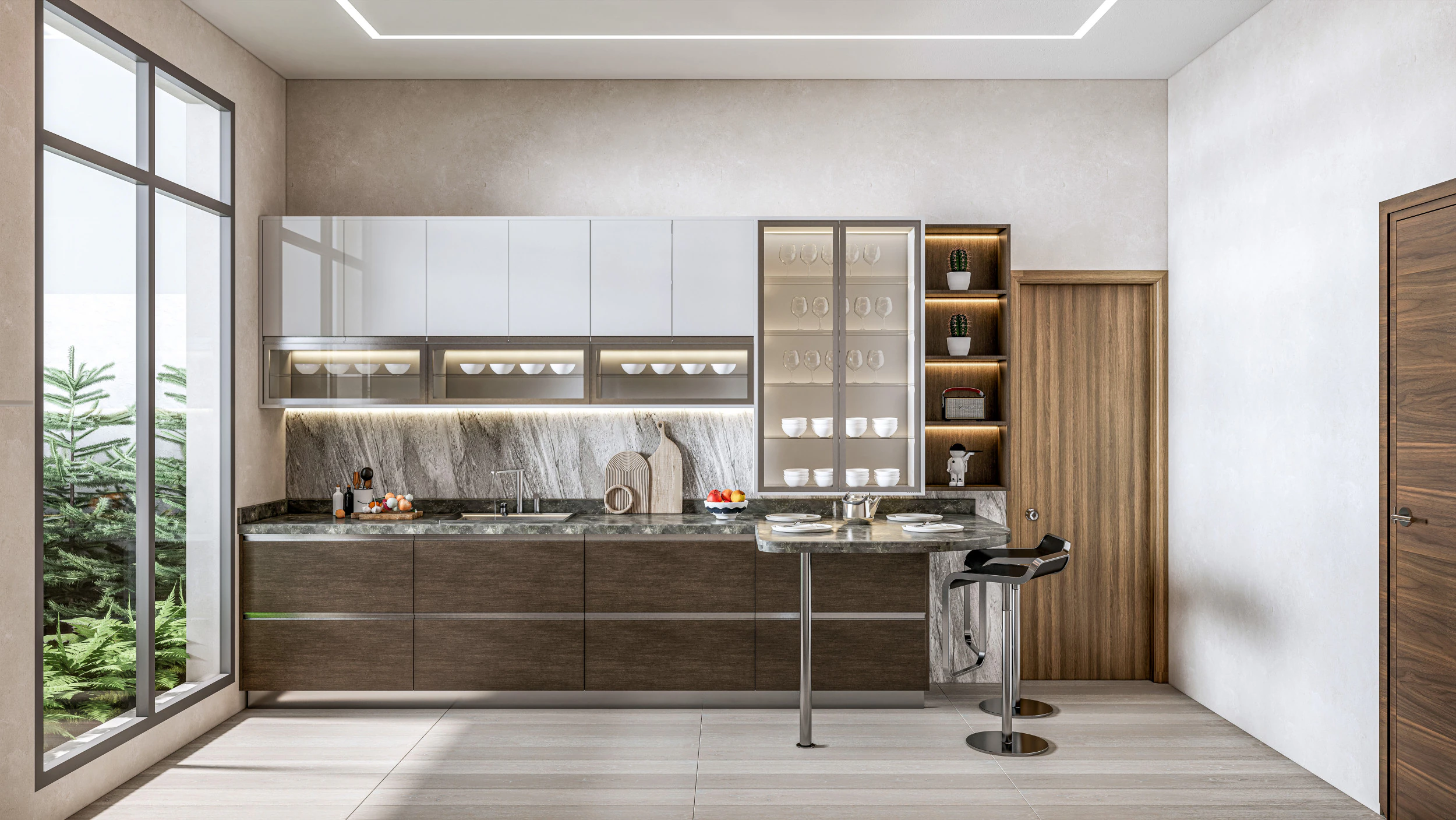 Cucina completamente parametrica, scena completa completamente ridimensionabile 003 Modello 3D .c4d .max .obj .3ds .fbx .stl .blend 