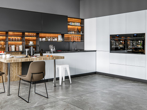 Kitchen fully parametric fully resizable full scene 007 Modelo 3D