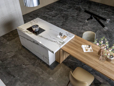 Scena di modellazione avanzata della cucina 0023 Modello 3D