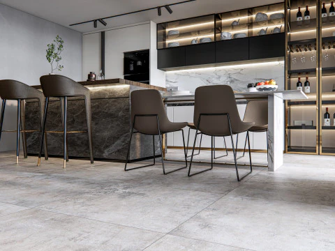 Кухня, сцена продвинутого моделирования 0024 3D Модель