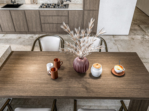 Kitchen Advanced Modeling scene 0025 3D Модель