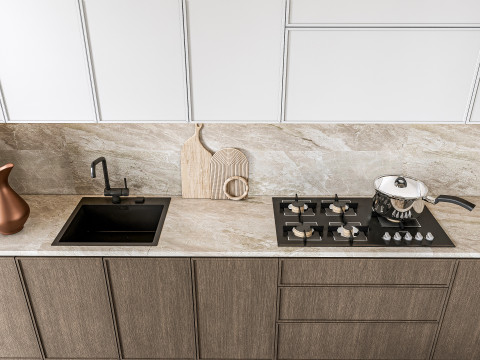 Kitchen Advanced Modeling scene 0025 3D Модель