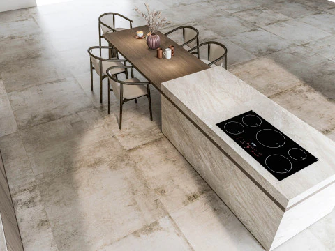 Scena di modellazione avanzata della cucina 0025 Modello 3D