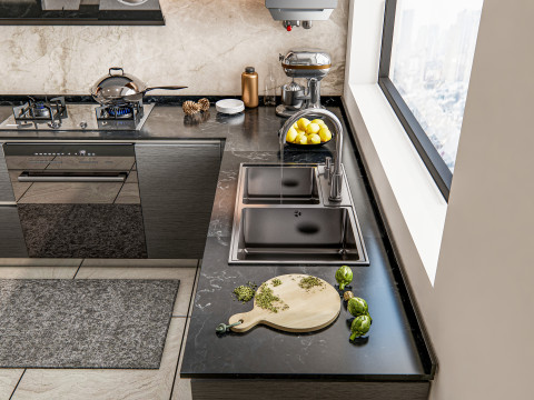 Kitchen Advanced Modeling scene 0033 3D Model