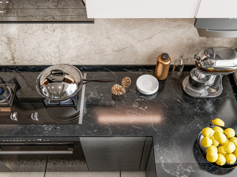Kitchen Advanced Modeling scene 0033 3D Model