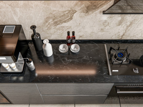 Kitchen Advanced Modeling scene 0033 3D Model