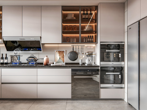 Kitchen Advanced Modeling scene 0034 3D Model