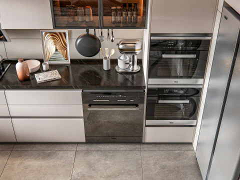 Scena di modellazione avanzata della cucina 0034 Modello 3D