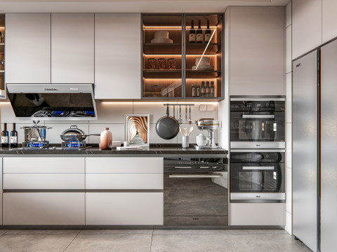 Kitchen Advanced Modeling scene 0034 3D Model