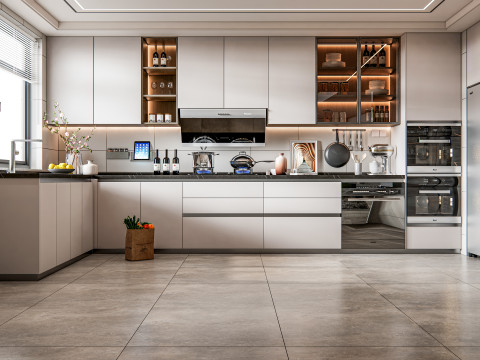 Kitchen Advanced Modeling scene 0034 3D Model