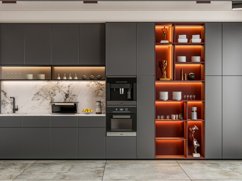 Kitchen Advanced Modeling scene 0035 Model 3D