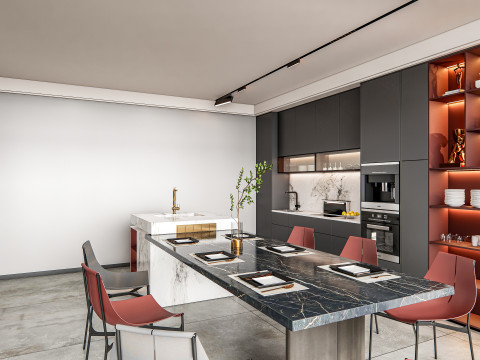Kitchen Advanced Modeling scene 0035 Model 3D