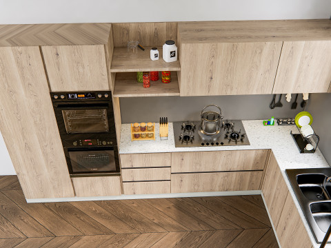 Kitchen Advanced Modeling scene 0036 3D Model
