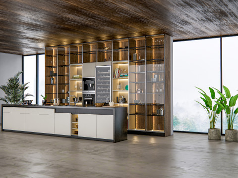 Kitchen Advanced Modeling scene 0037 Modèle 3D