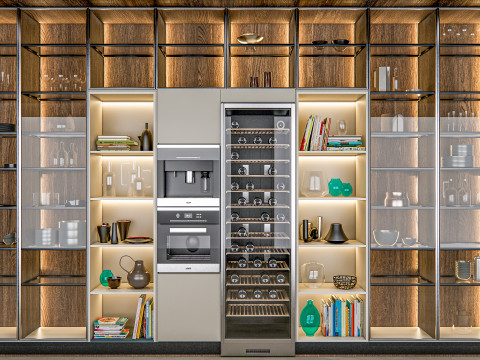 Kitchen Advanced Modeling scene 0037 Modèle 3D