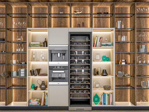 Kitchen Advanced Modeling scene 0037 Modèle 3D