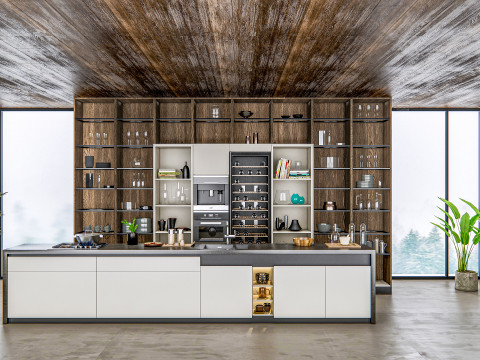 Kitchen Advanced Modeling scene 0037 Modèle 3D