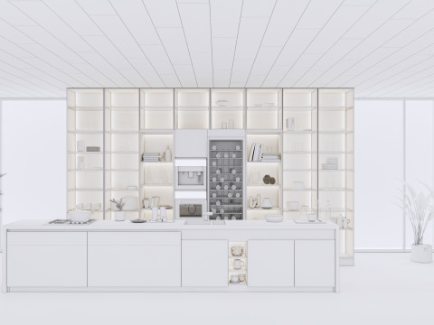 Kitchen Advanced Modeling scene 0037 Modèle 3D