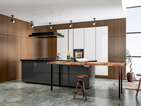 Kitchen Advanced Modeling scene 0038 3D-Modell