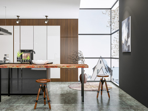 Kitchen Advanced Modeling scene 0038 3D-Modell