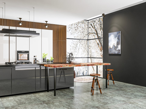 Kitchen Advanced Modeling scene 0038 3D-Modell