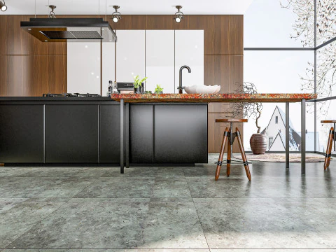 Scena di modellazione avanzata della cucina 0038 Modello 3D